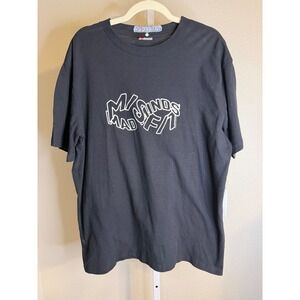 Mad Minds Moon Head Black Graphic T Shirt Tee M/SF/T Recycled Cotton XL